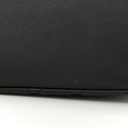 Chanel Caviar Quilted CC Timeless Soft Tote Black 14 of 15