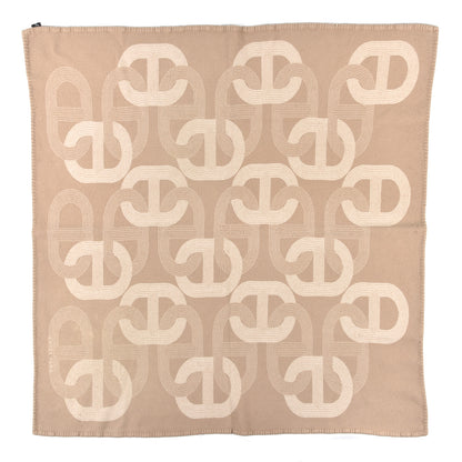 Hermes Wool Circuit 24 Blanket Sable 1 of 3