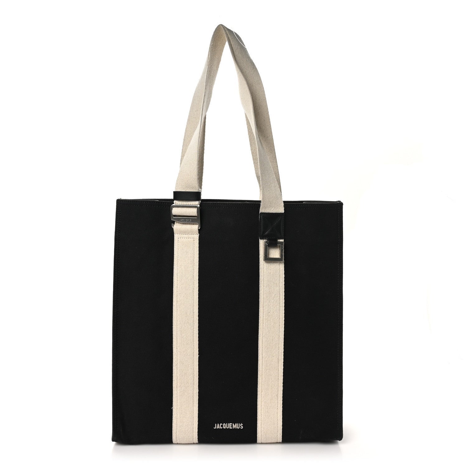 Jacquemus Cotton Canvas Le Cuerda Tote Black 1 of 7