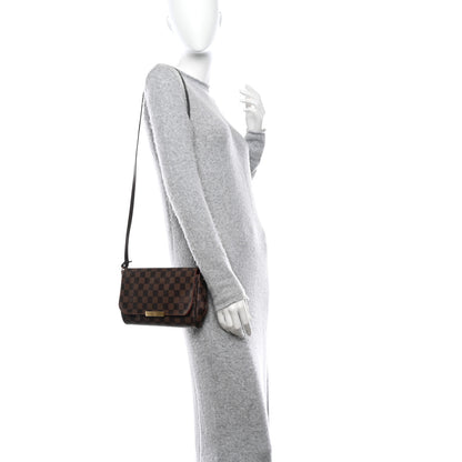 Louis Vuitton Damier Ebene Favorite MM 2 of 14