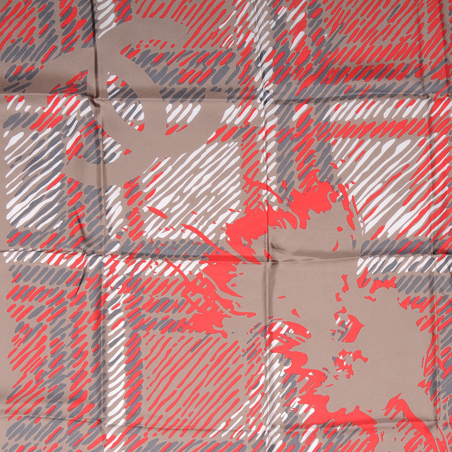 Chanel Silk CC Square Scarf 6 of 10