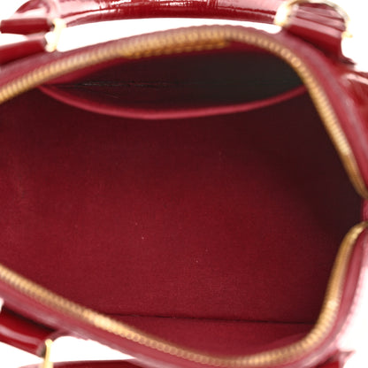 Louis Vuitton Vernis Alma BB Rose Indien 5 of 11