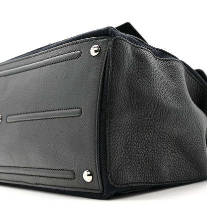 Saint Laurent Calfskin Canvas Large Muse Two Black 10 of 16