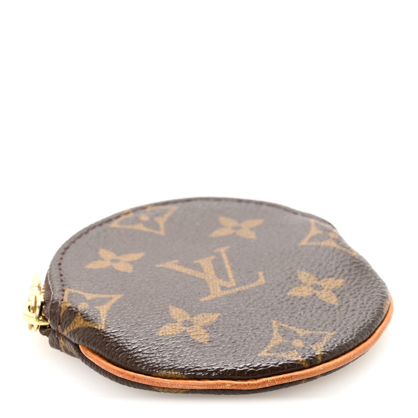 Monogram Round Coin Purse