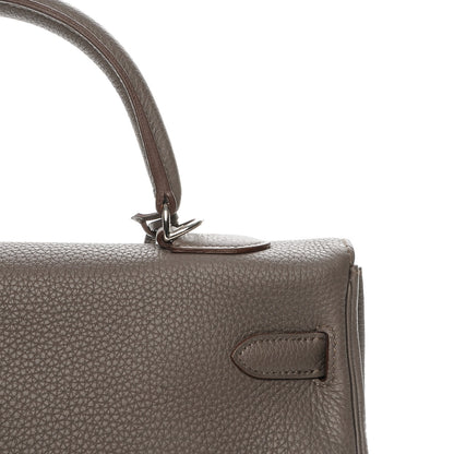 Hermes Togo Kelly Retourne 35 Etain 21 of 25