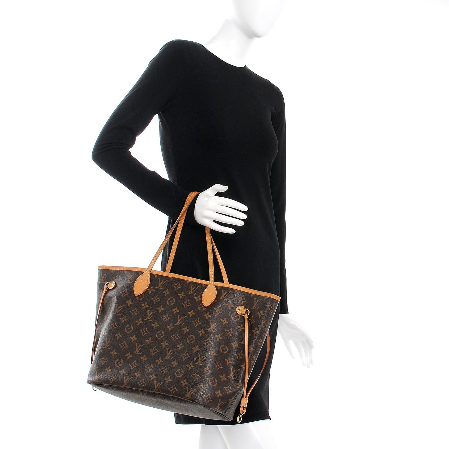 Monogram Neo Neverfull MM Pivoine