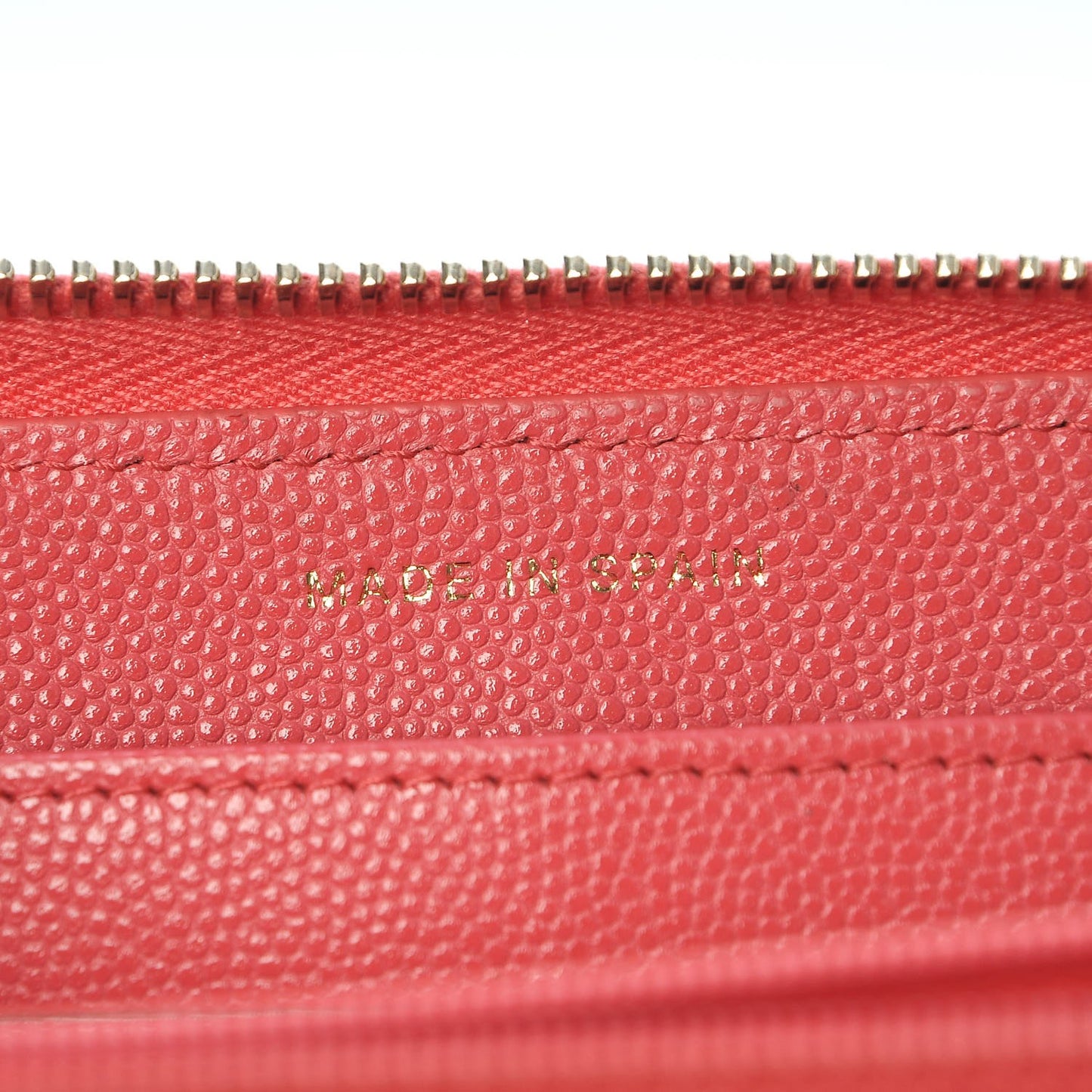 Caviar Quilted Large Gusset Zip Around Wallet Pink