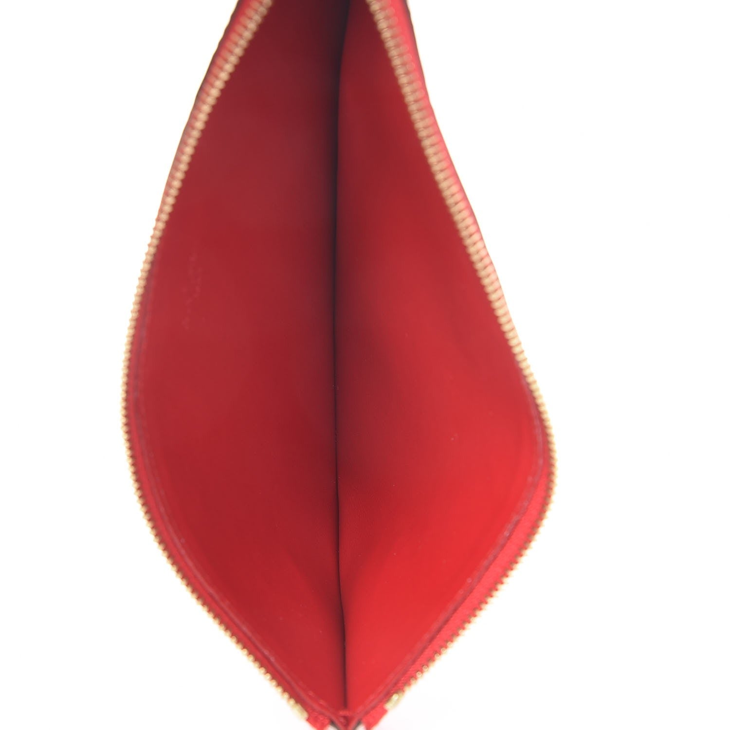 Louis Vuitton Vernis Felicie Chain Wallet Zippered Insert Cherry 5 of 6