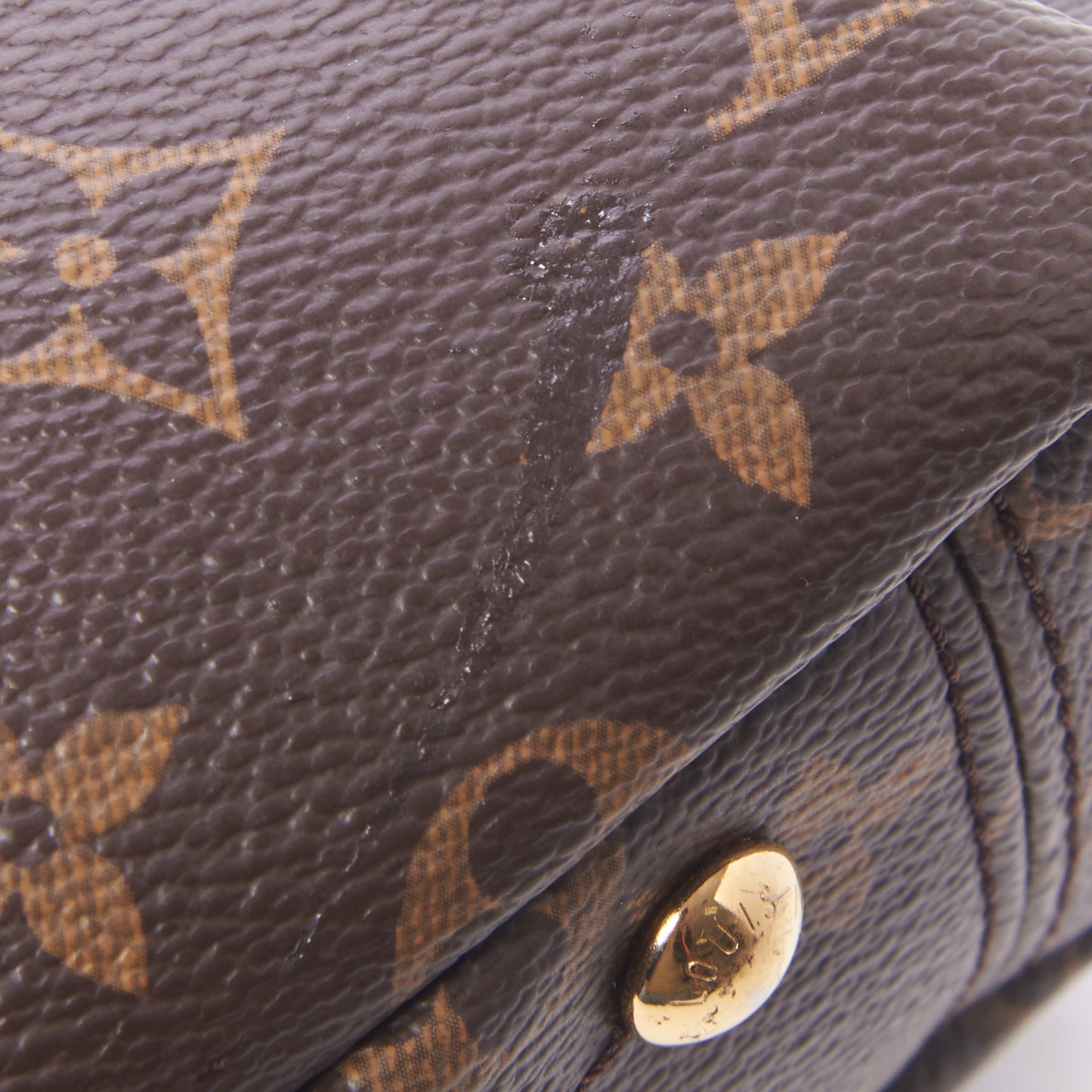 Monogram Pallas BB Cherry