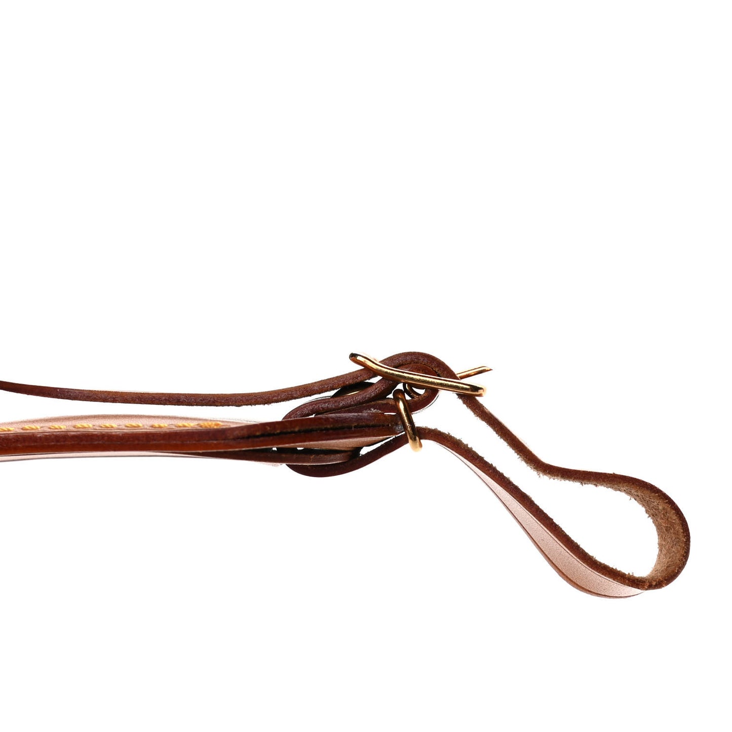 Vachetta Leather Luggage Tag and Loop