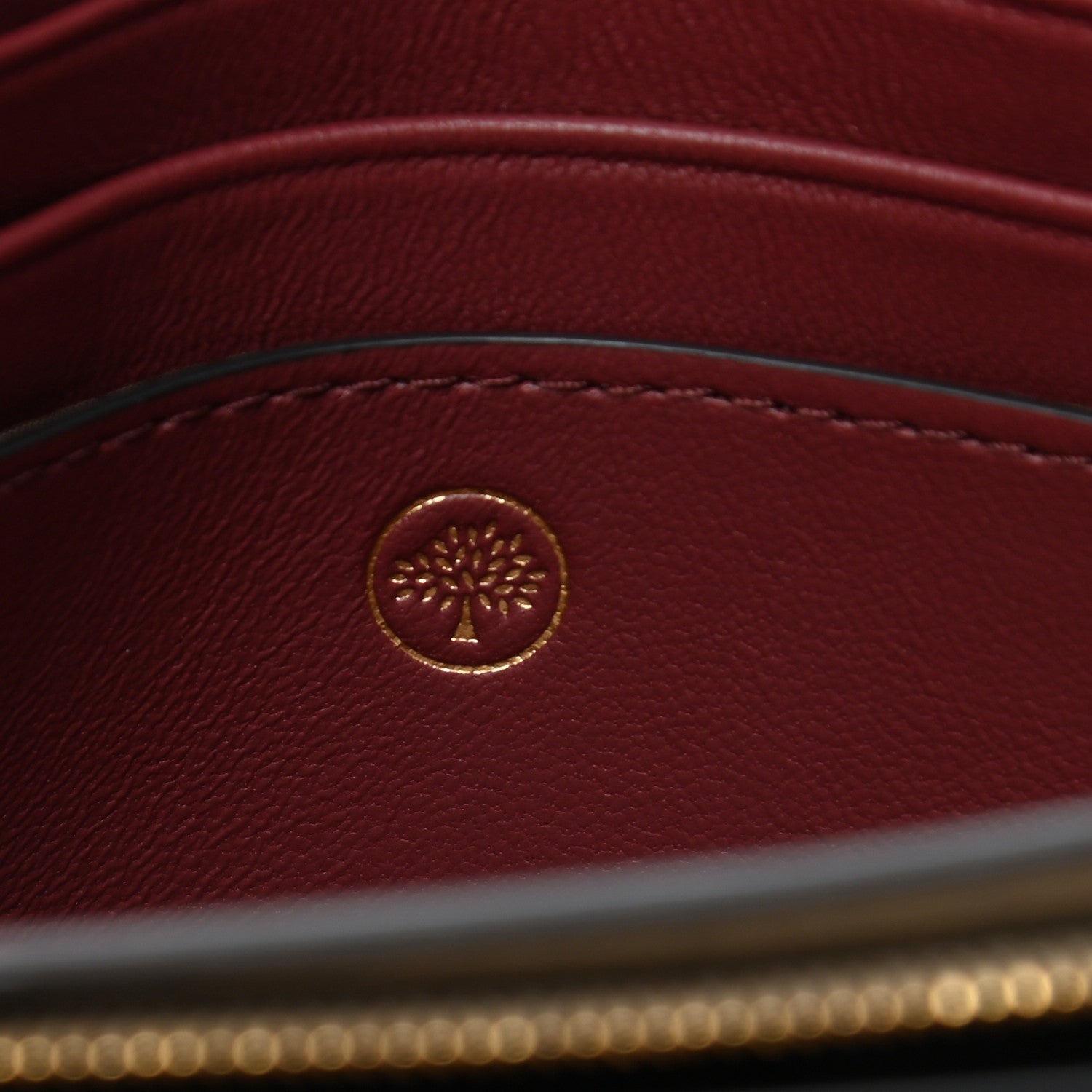 Mulberry Small Classic Grain Medium Continental French Wallet Solid Grey 6 of 7