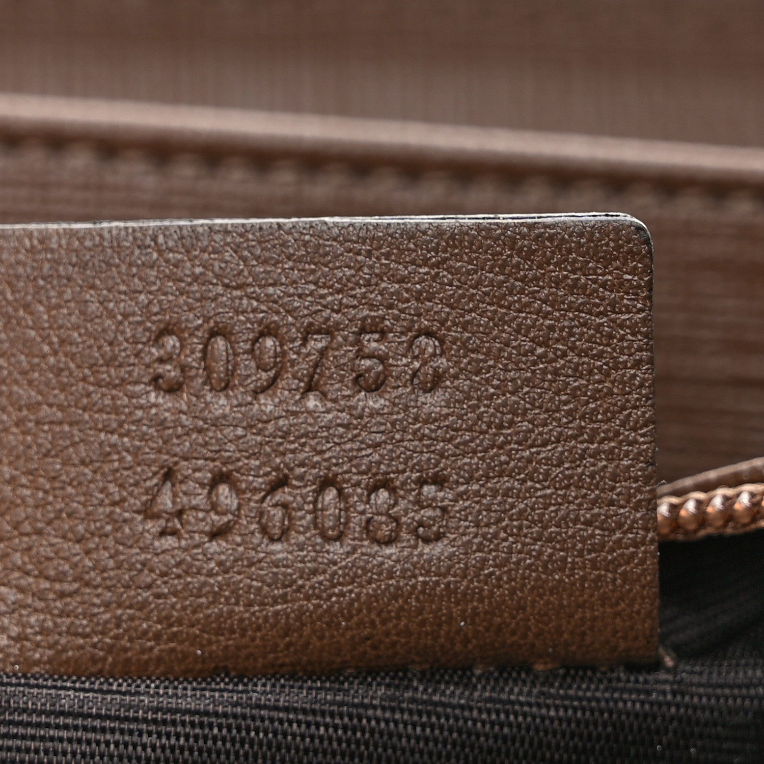 Gucci GG Supreme Monogram Nice Zip Around Wallet Maple Brown 7 of 8