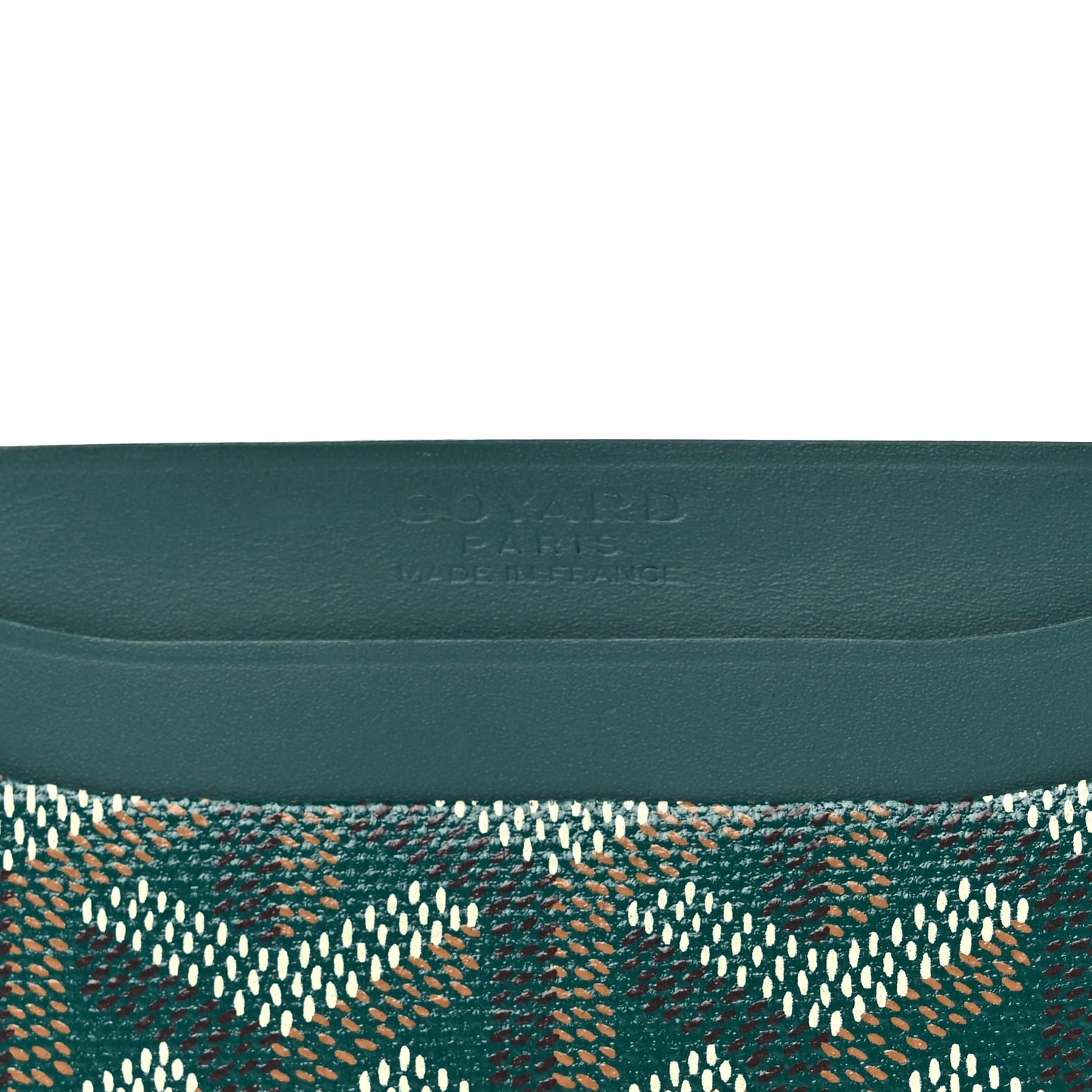 Goyard ine Saint Sulpice Card Holder Green 6 of 9