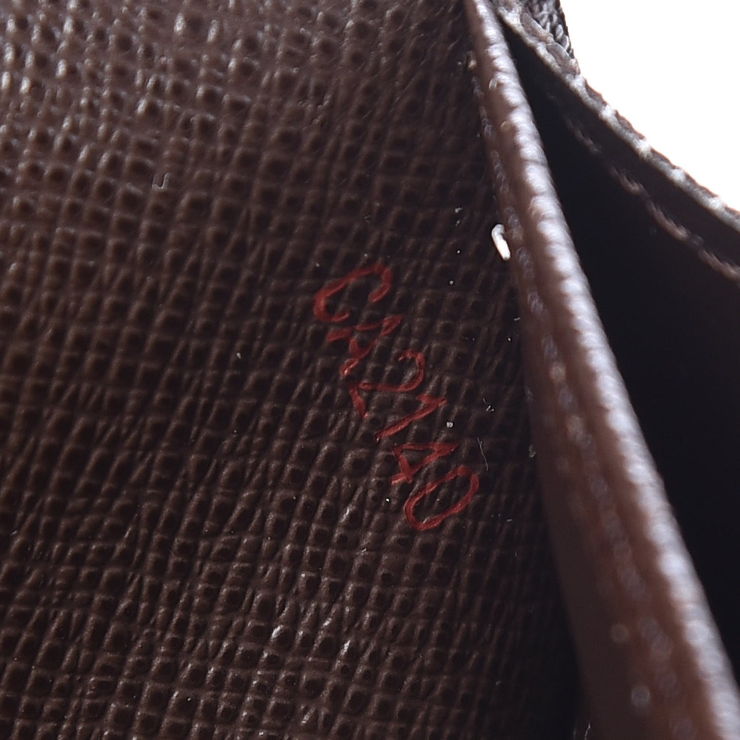 Damier Ebene Sarah Wallet