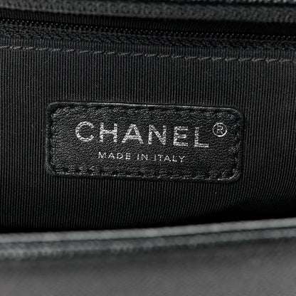 Chanel Caviar Quilted New Medium Boy Flap Black 6 of 11