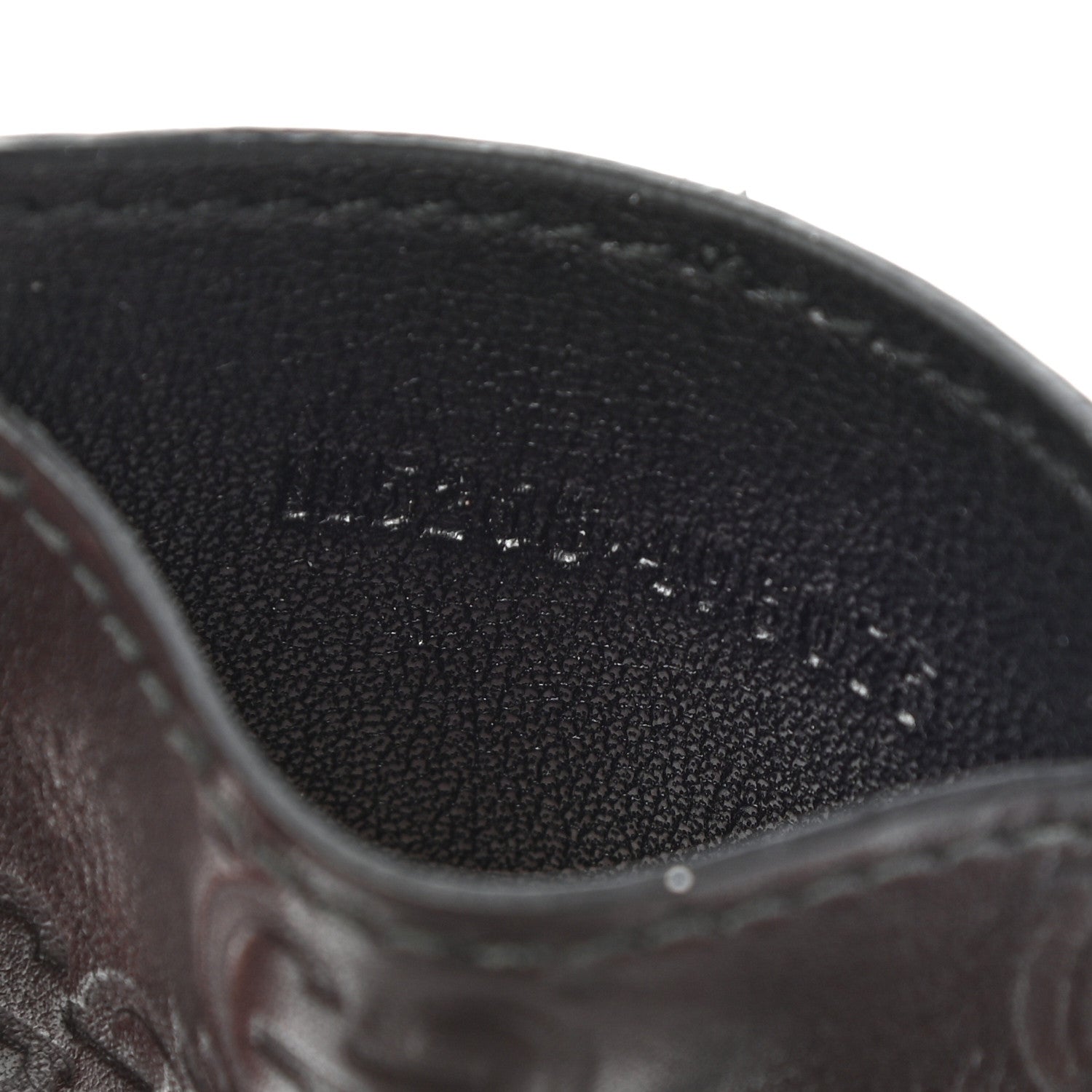 Gucci Guccissima Money Clip Black 6 of 7