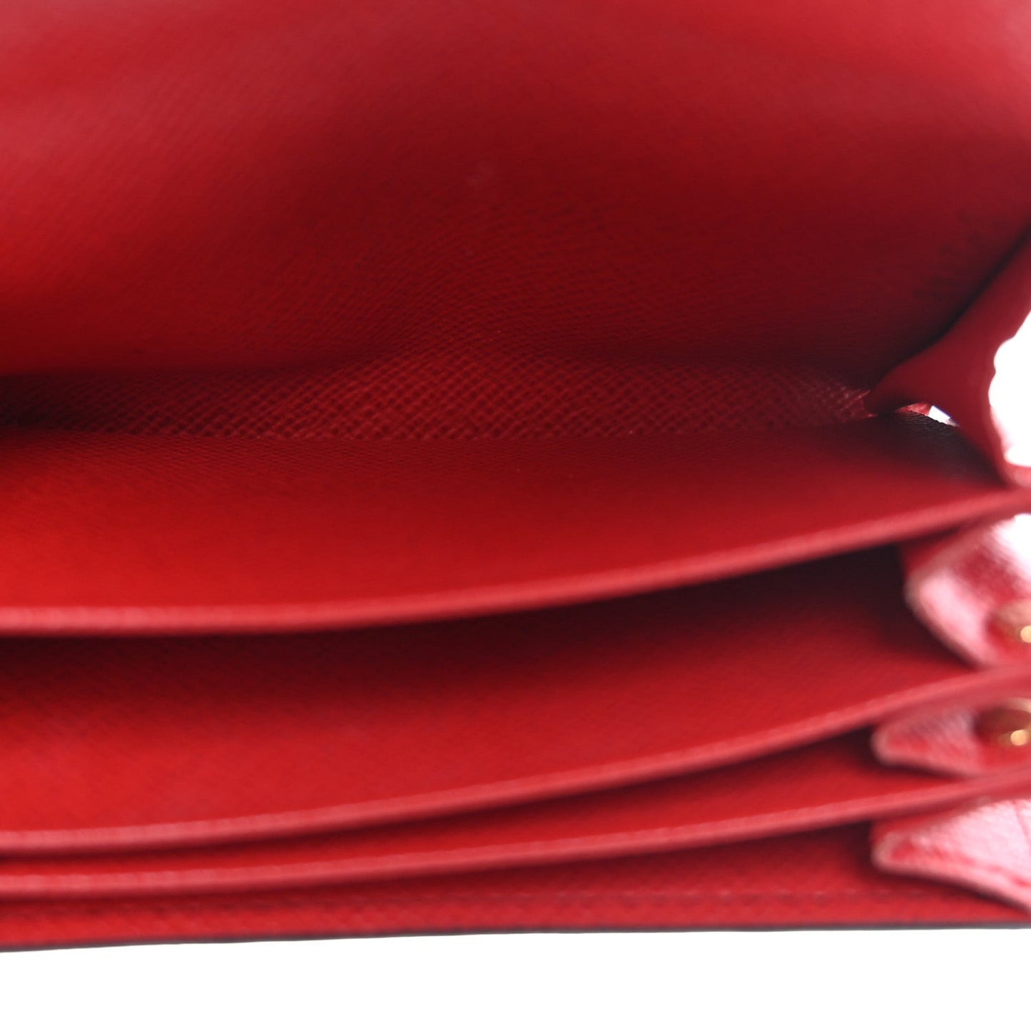Monogram Sarah Multicartes Coquelicot