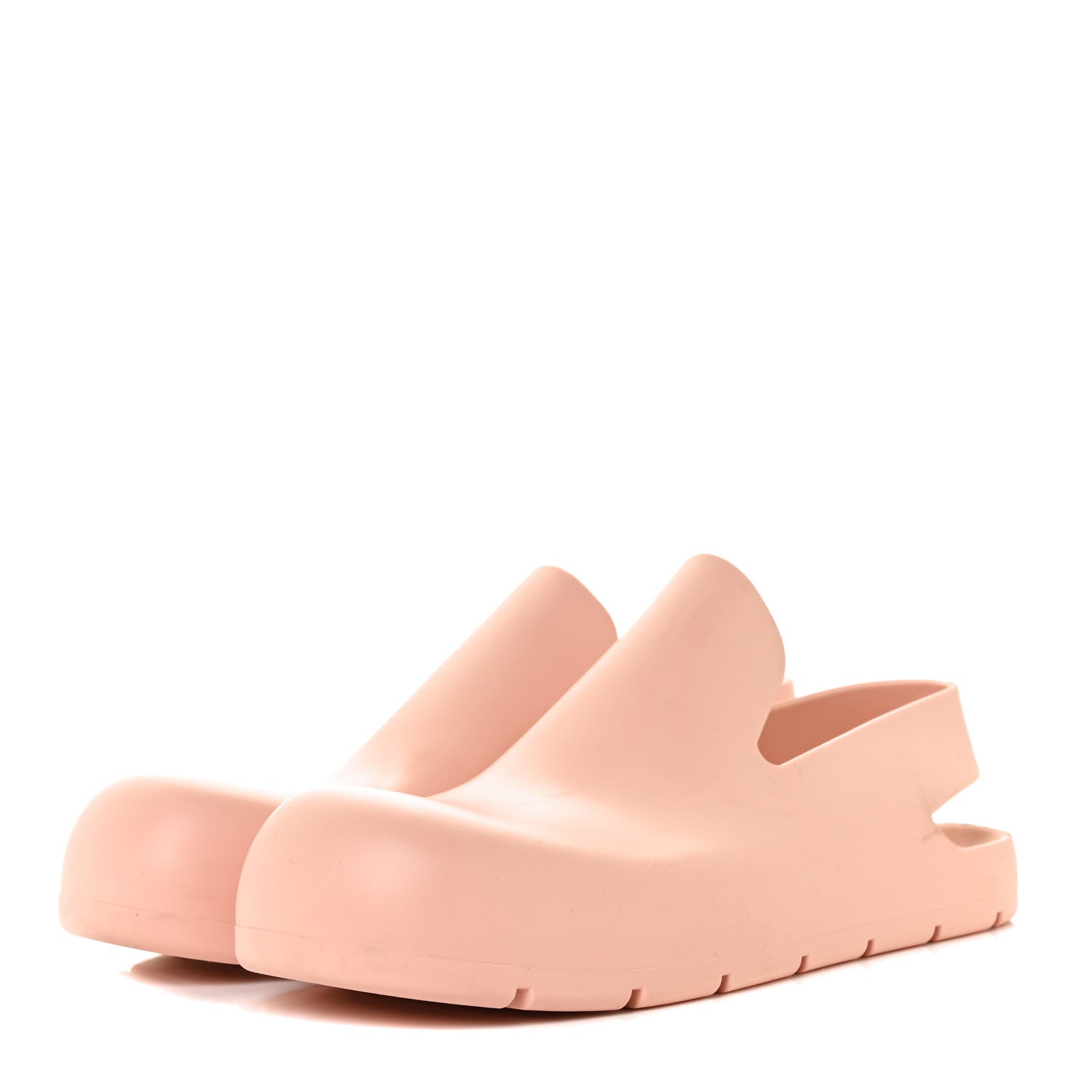 Bottega Veneta Rubber Puddle Sandals 37 Peachy 3 of 7