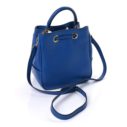 Mulberry Small Classic Grain Small Hampstead  Porcelain Blue 2 of 8