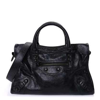 Balenciaga Agneau Arena Classic Hardware Small Le City  Black 1 of 7
