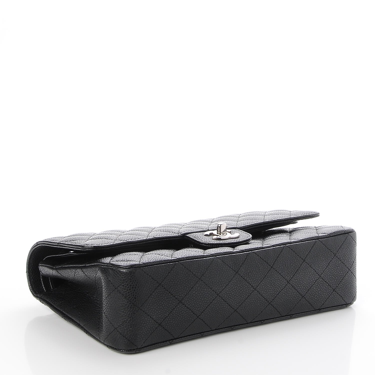 Chanel Caviar Quilted Medium Double Flap Black 5 of 9