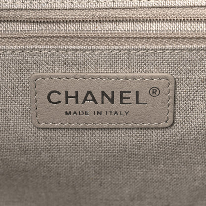 Chanel Mixed Fibers Medium Deauville Tote Light Blue 7 of 12