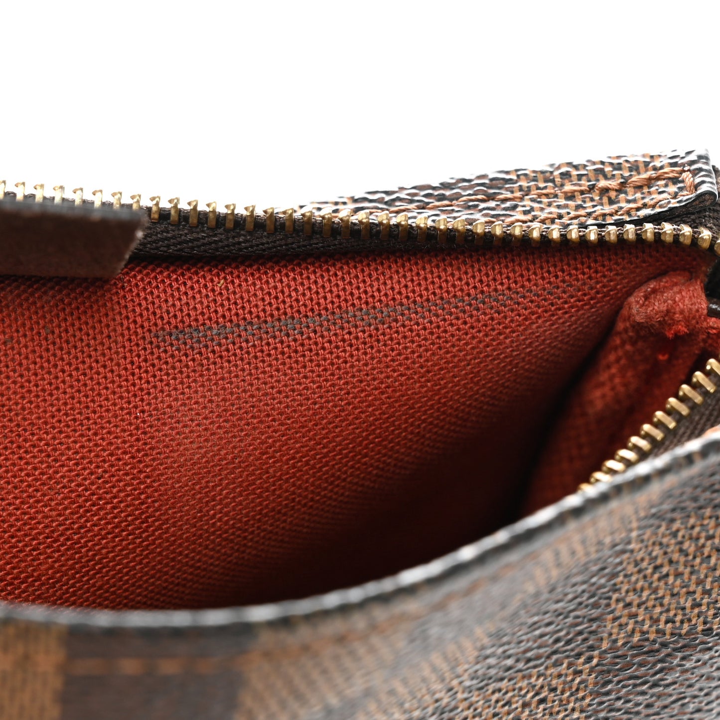 Damier Ebene Trousse Make Up Bag Pochette