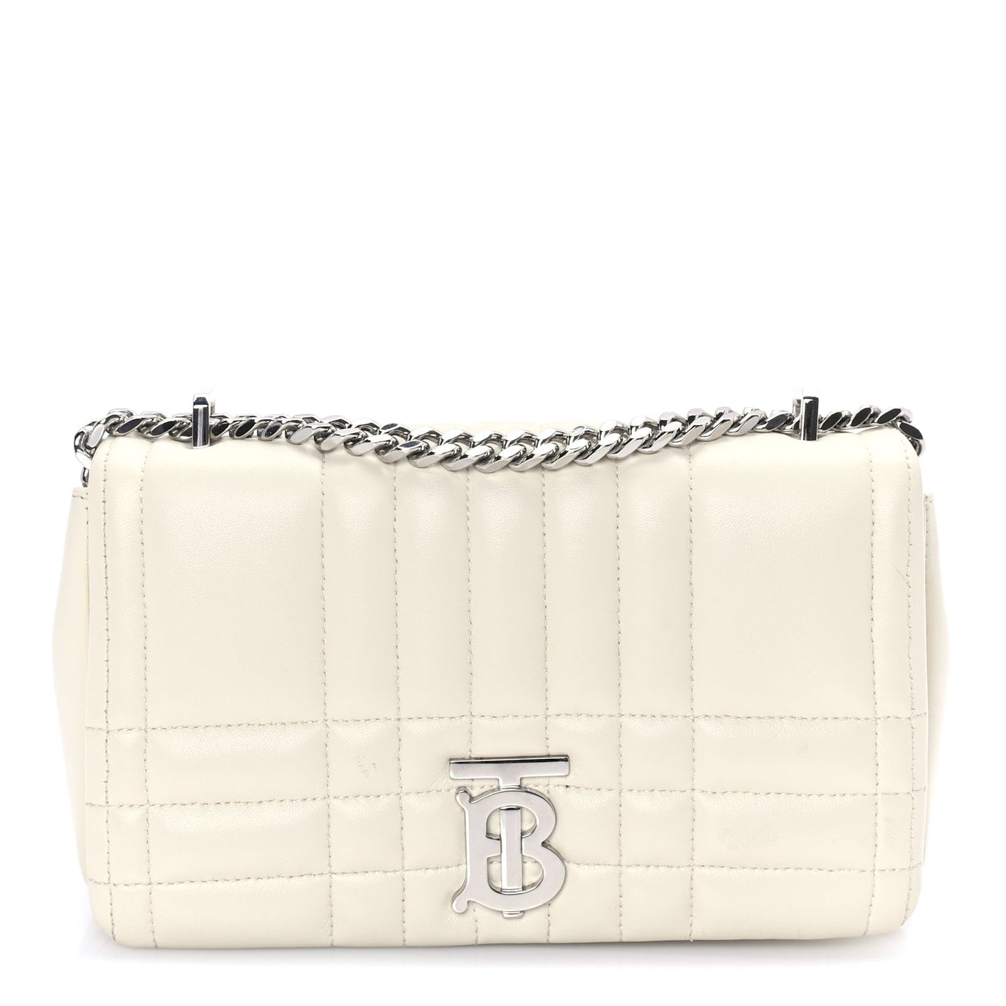 Lambskin Quilted Small Lola Bag Pale Vanilla