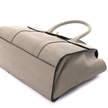 Mulberry Classic Grain Calfskin Small Bayswater  Taupe 8 of 8