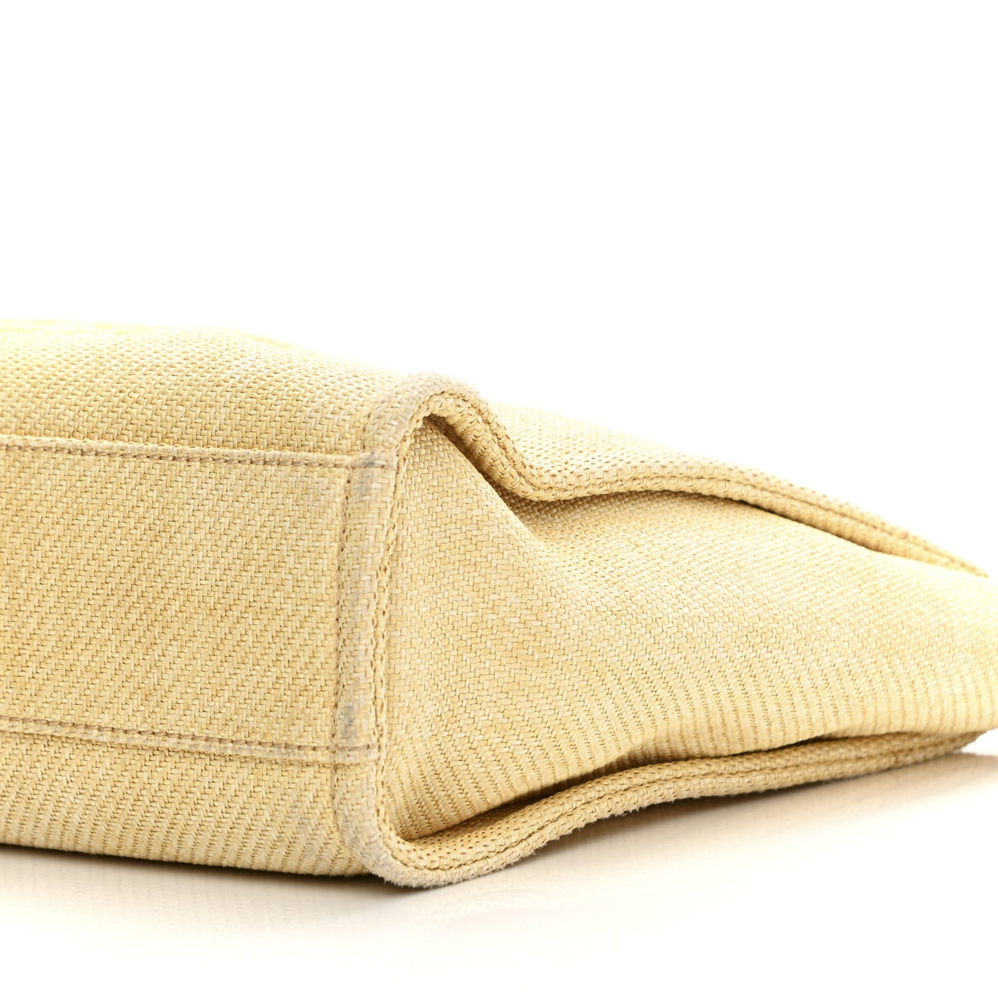 Canvas Mini Deauville Tote Light Yellow