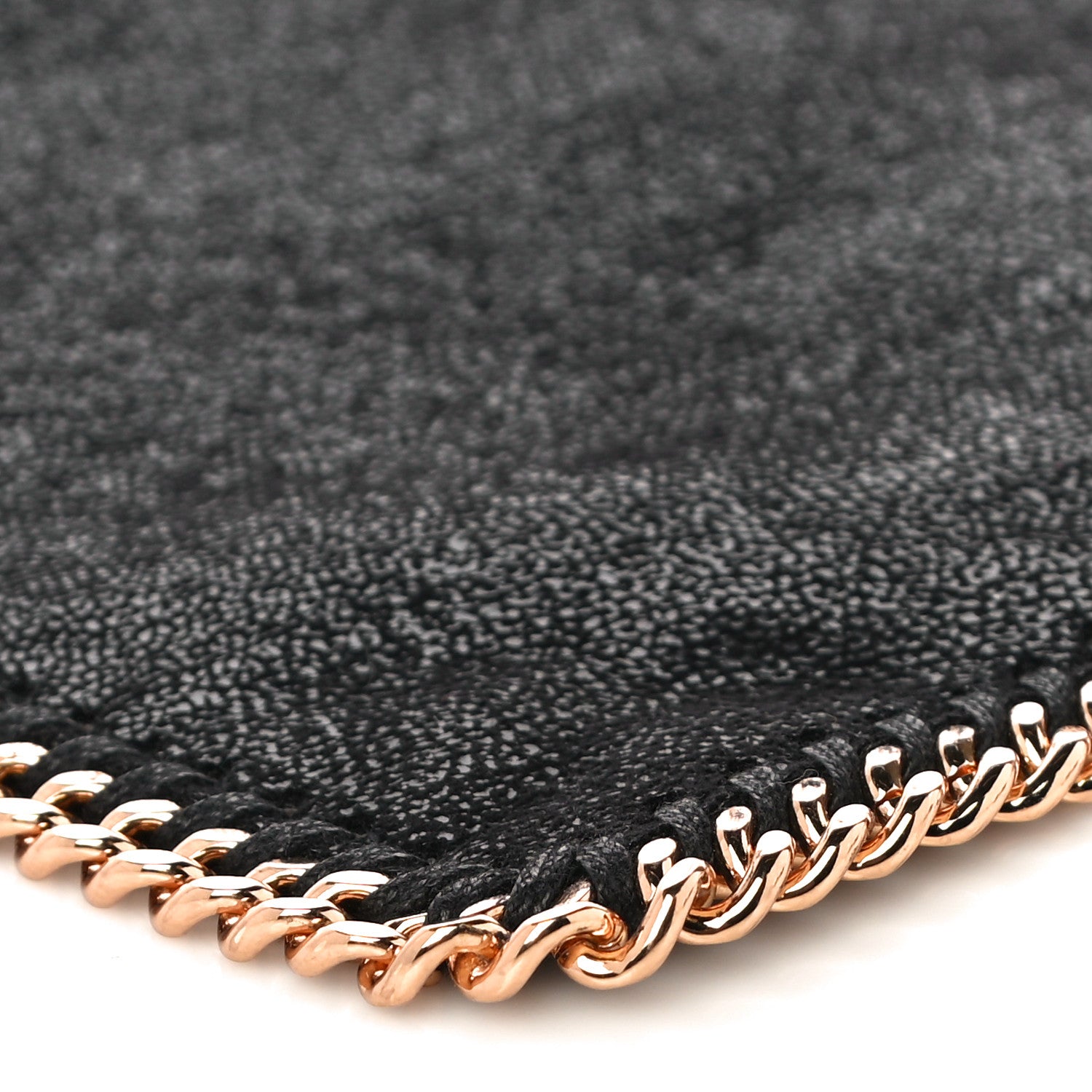 Stella McCartney Shaggy Deer Falabella Clutch Black 5 of 10