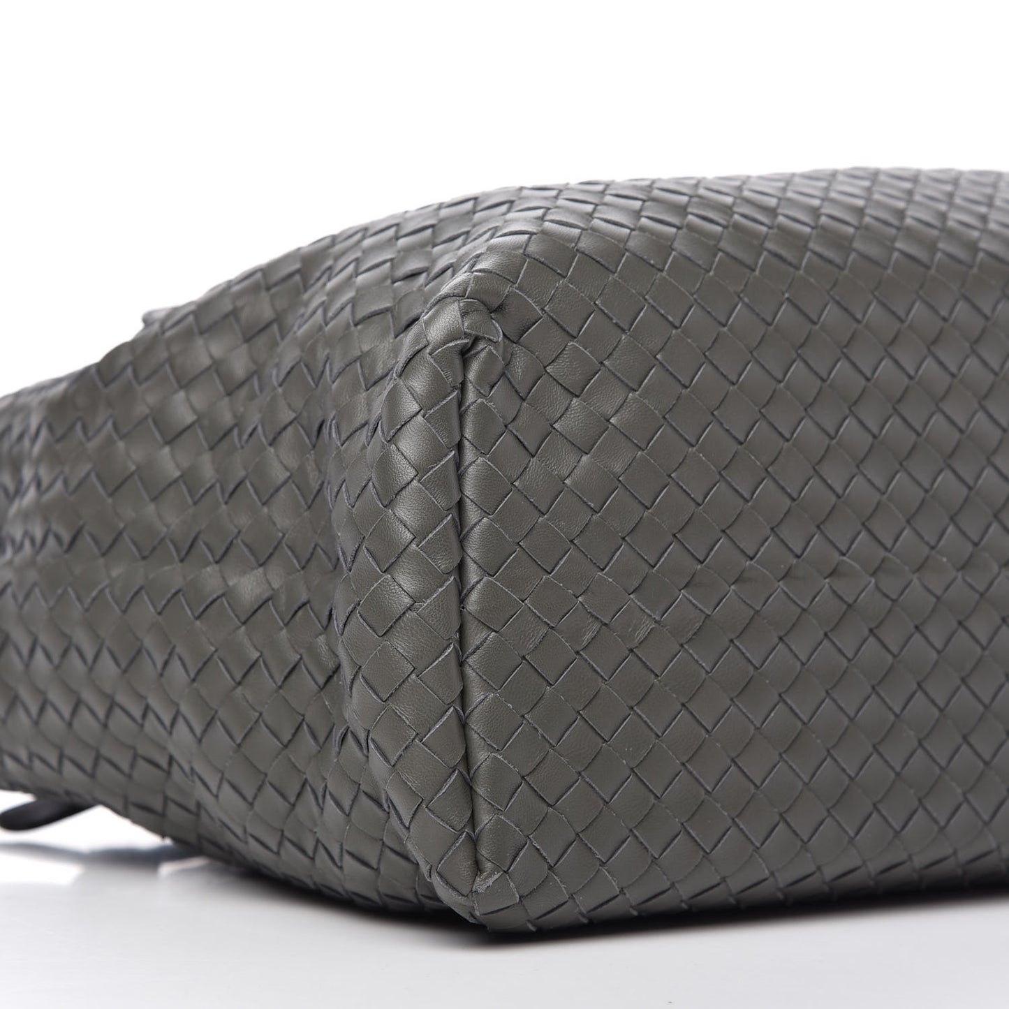 Nappa Intrecciato Bella Tote Grey