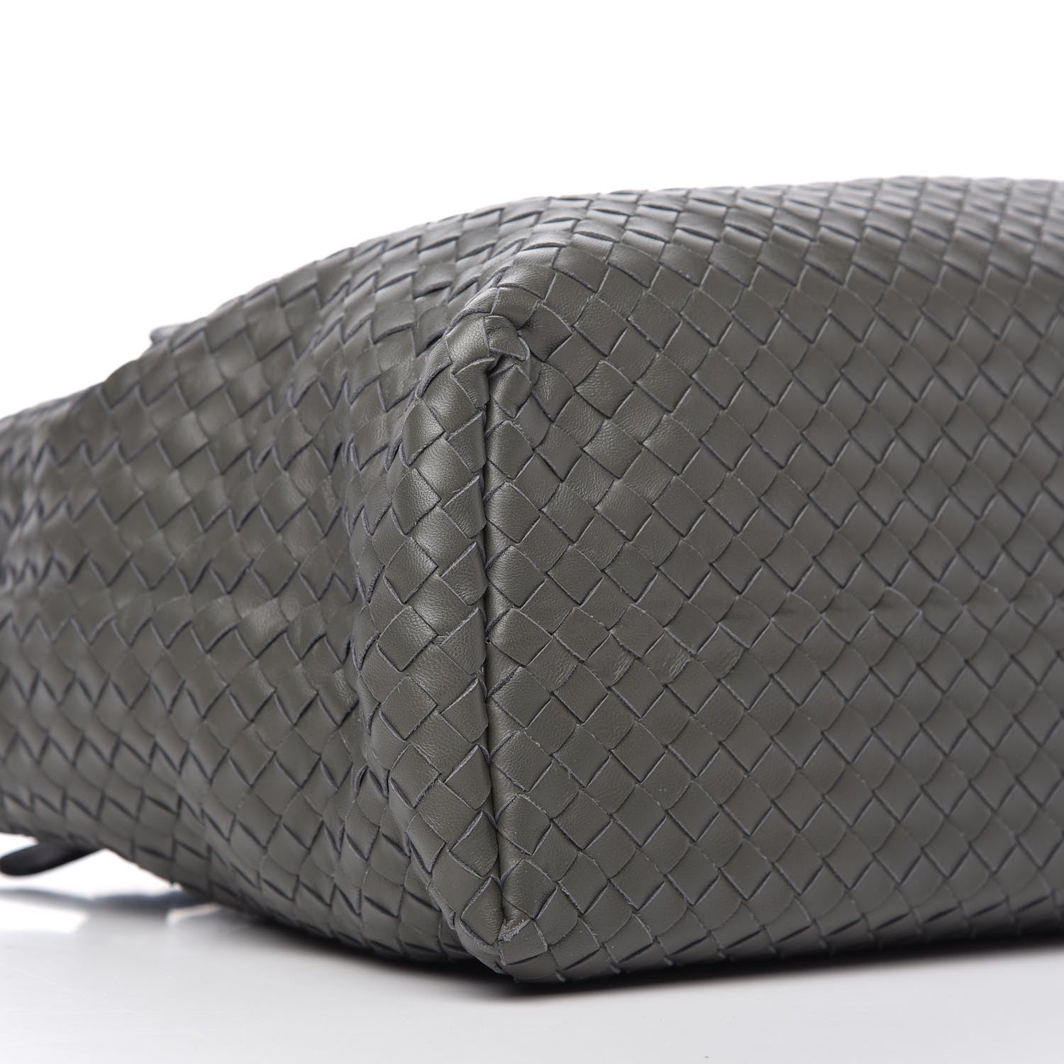 Bottega Veneta Nappa Intrecciato Bella Tote Grey 6 of 9