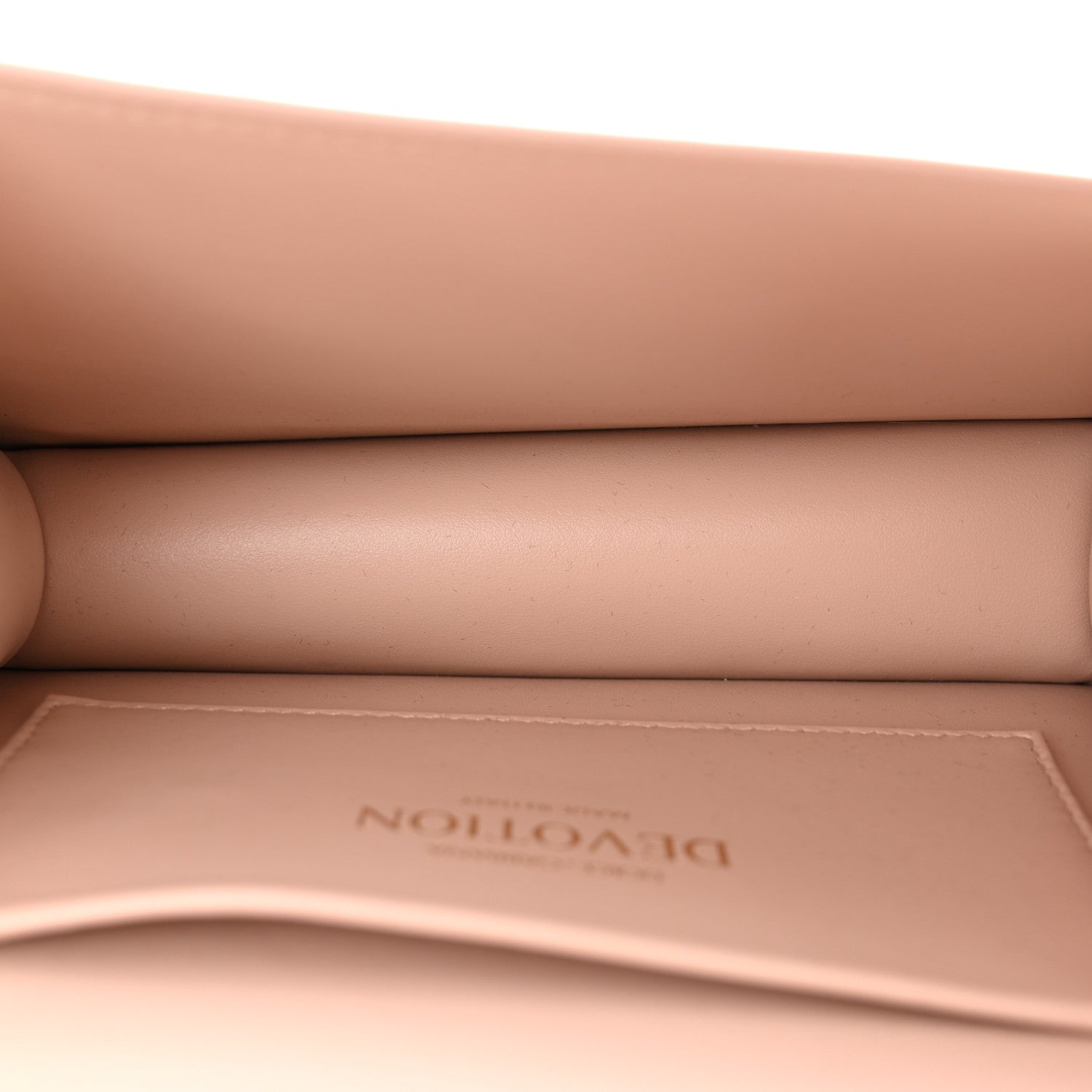 Dolce & Gabbana Smooth Calfskin Small Devotion Envelope Top Handle Bag Cipria 5 of 10