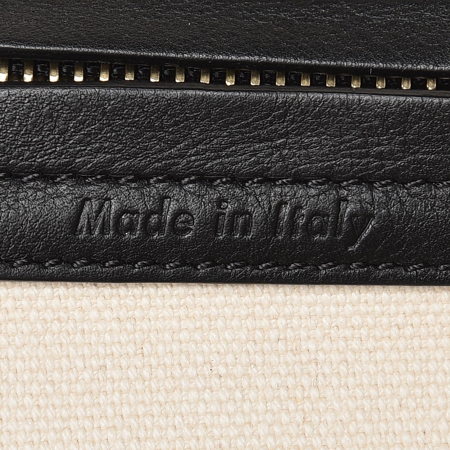 Celine Cotton Canvas Medium Phantom Luggage White 6 of 9