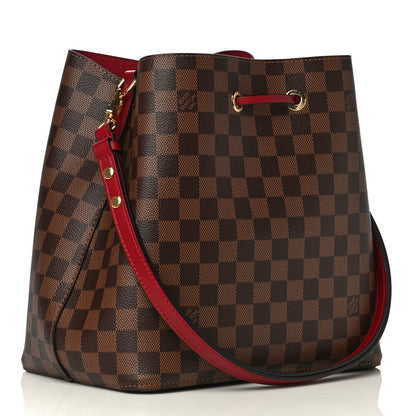Louis Vuitton Damier Ebene Neonoe MM Cherry Berry 3 of 9