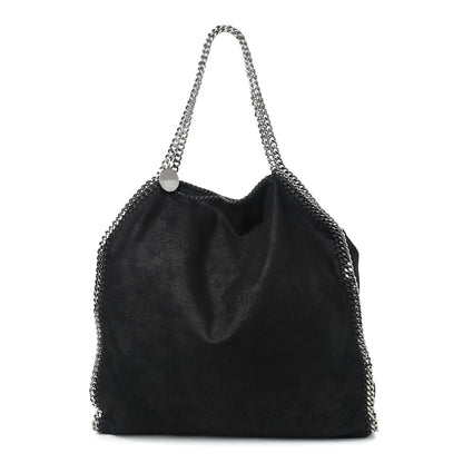 Stella McCartney Shaggy Deer Big Falabella Tote Black 3 of 11