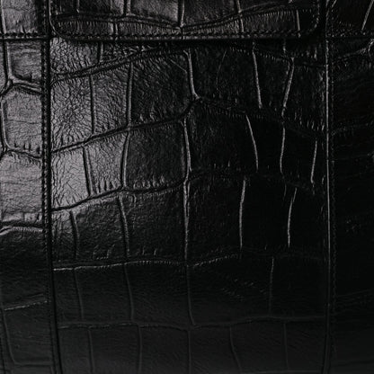 Mulberry Calfskin Crocodile Embossed Bayswater Black 6 of 8