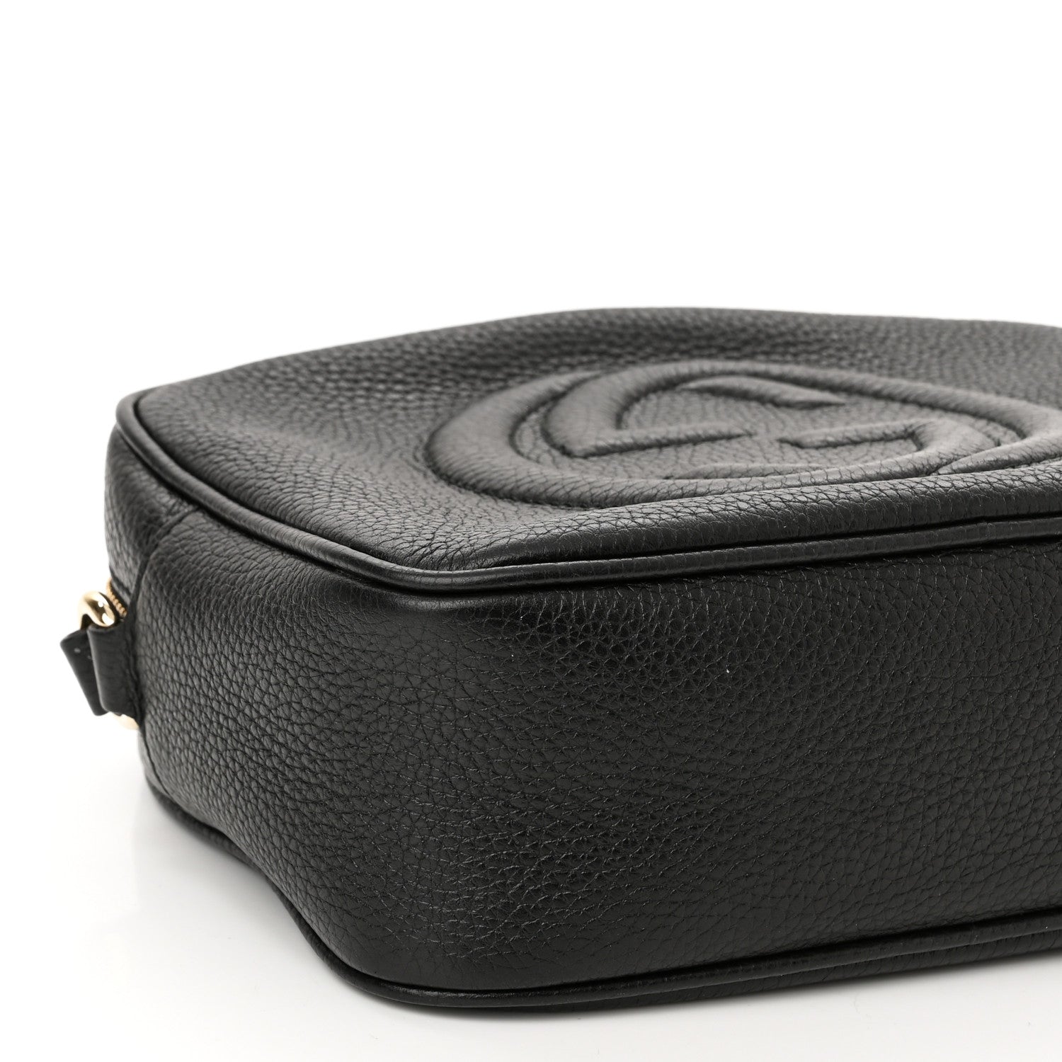 Gucci Pebbled Calfskin Small Soho Disco Bag Black 9 of 13