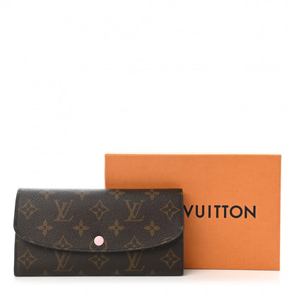 Louis Vuitton Monogram Emilie Wallet Rose Ballerine 8 of 8