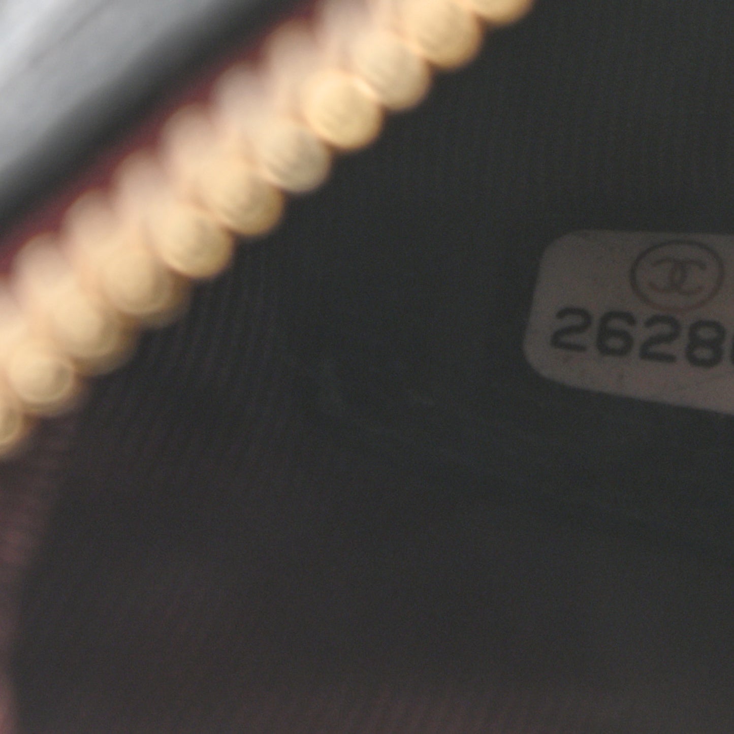 Caviar Quilted Small Cosmetic Case Black