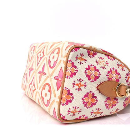 Louis Vuitton Monogram Tiles By The Pool Speedy 20  Coral 7 of 8