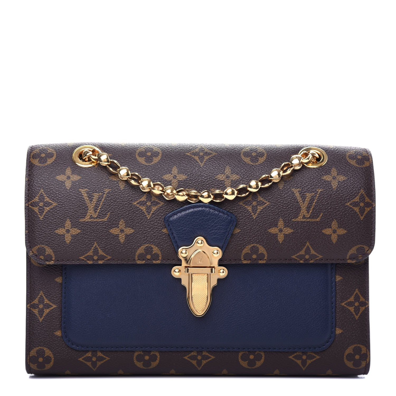 Louis Vuitton Monogram Victoire Blue Marine 1 of 11