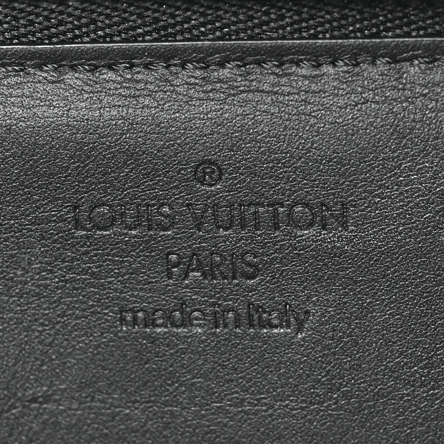 Louis Vuitton Calfskin Monogram Shadow Hybrid Wallet Black 6 of 6