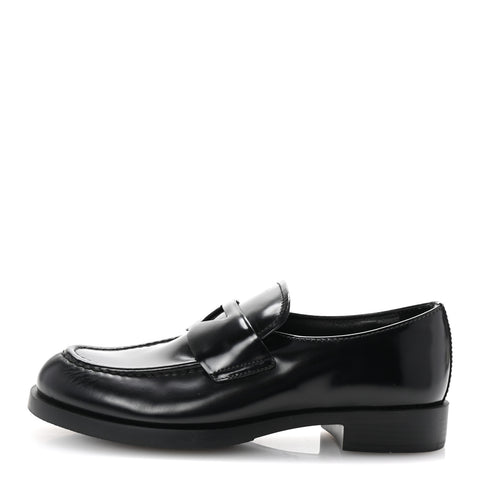 Spazzolato Loafers 37 Black