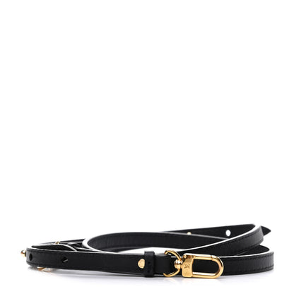 Louis Vuitton Calfskin Palm Springs Backpack Mini Strap Black 1 of 2