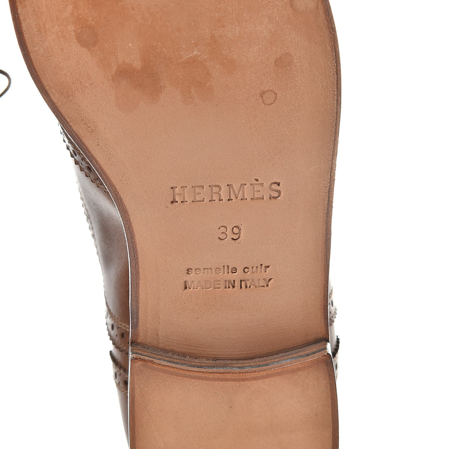 Calfskin Womens Brogues Oxfords 39