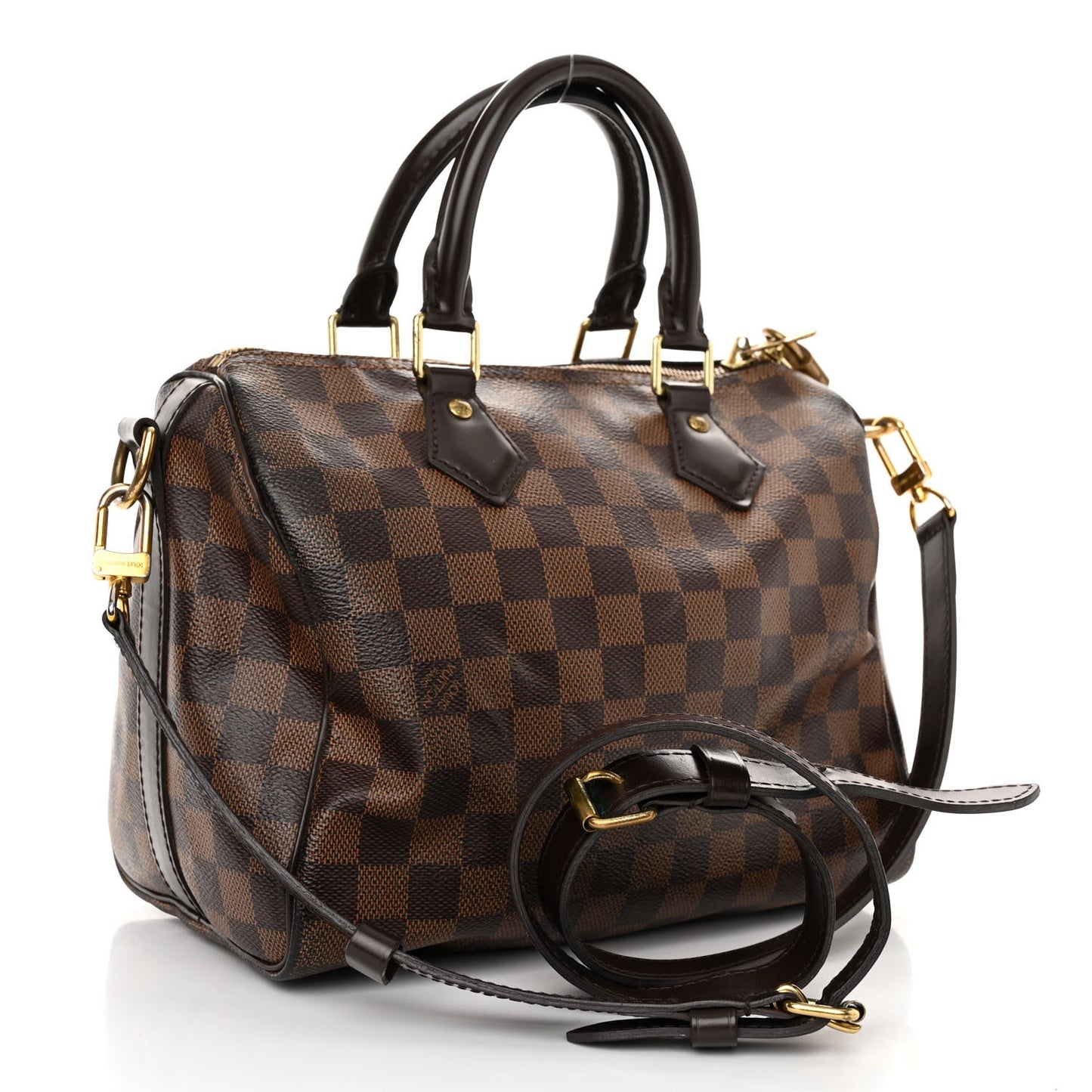 Damier Ebene Speedy Bandouliere 25