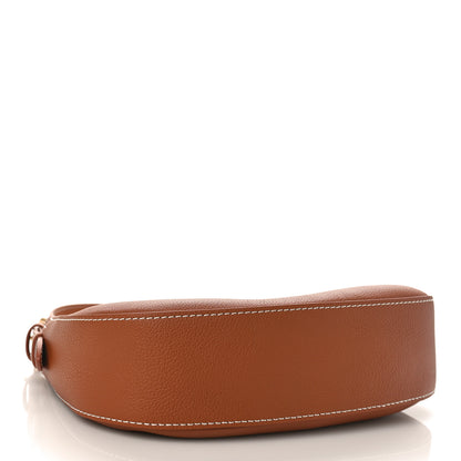 Louis Vuitton Grained Calfskin Low Key Shoulder Bag Cognac 4 of 8