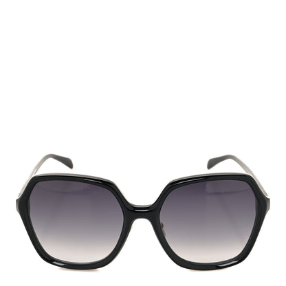 Celine Acetate Square Sunglasses CL40230F Black 2 of 7